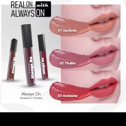 madame gie lipstik Always on 01.sardonix