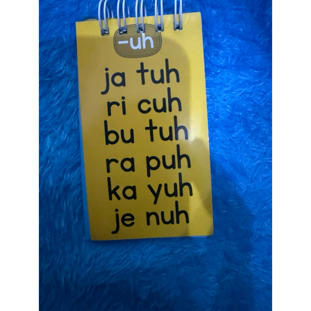 KARTU BELAJAR MEMBACA 3 pcs  UNTUK ANAK TK