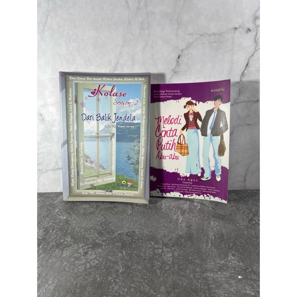 Buku Kolase Season 2 Dari Balik Jendela, Melodi Cinta Putih Abu-Abu