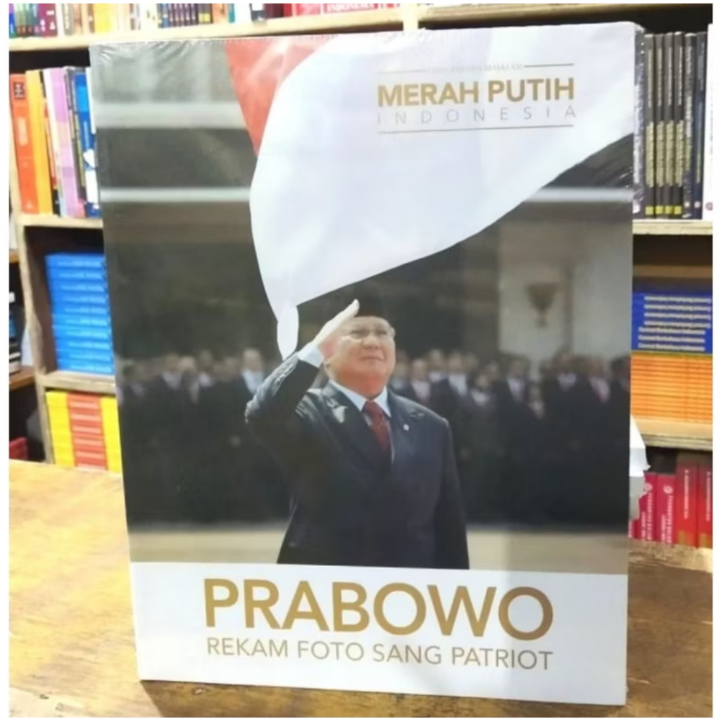 Buku Prabowo Rekam Foto Sang Patriot Edisi Merah Putih Indonesia Original