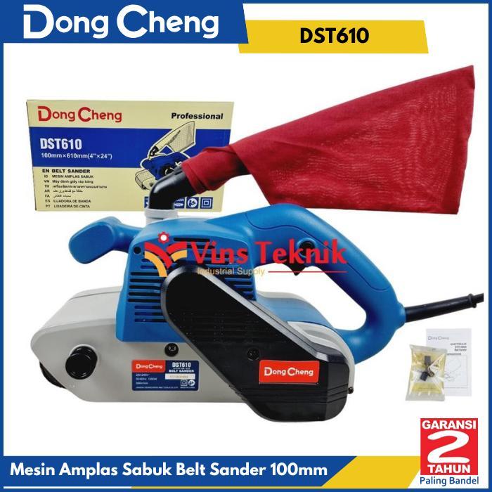 DONGCHENG DST610 Mesin amplas belt sander 100mm DST 610