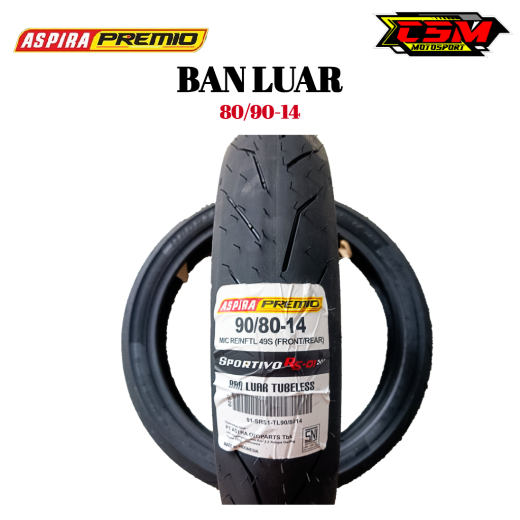 BAN ASPIRA PREMIO SPORTIVO RS-01 RING 14 BAN ASPIRA MATIC RING 14 ASPIRA PREMIO