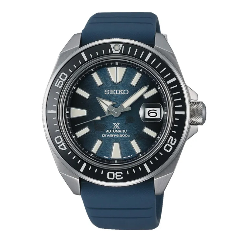 Seiko SRPF79K1 Automatic King Samurai Dark Manta Save The Ocean