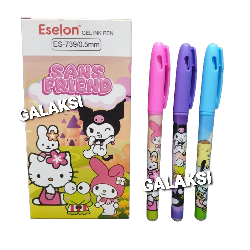 [ BOX / 12 PCS ] GELPEN FANCY ES-739 0.5 MM