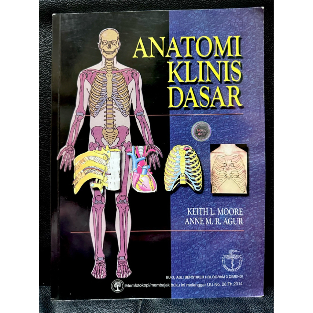 Anatomi Dasar Klinis Moore [PRELOVED]