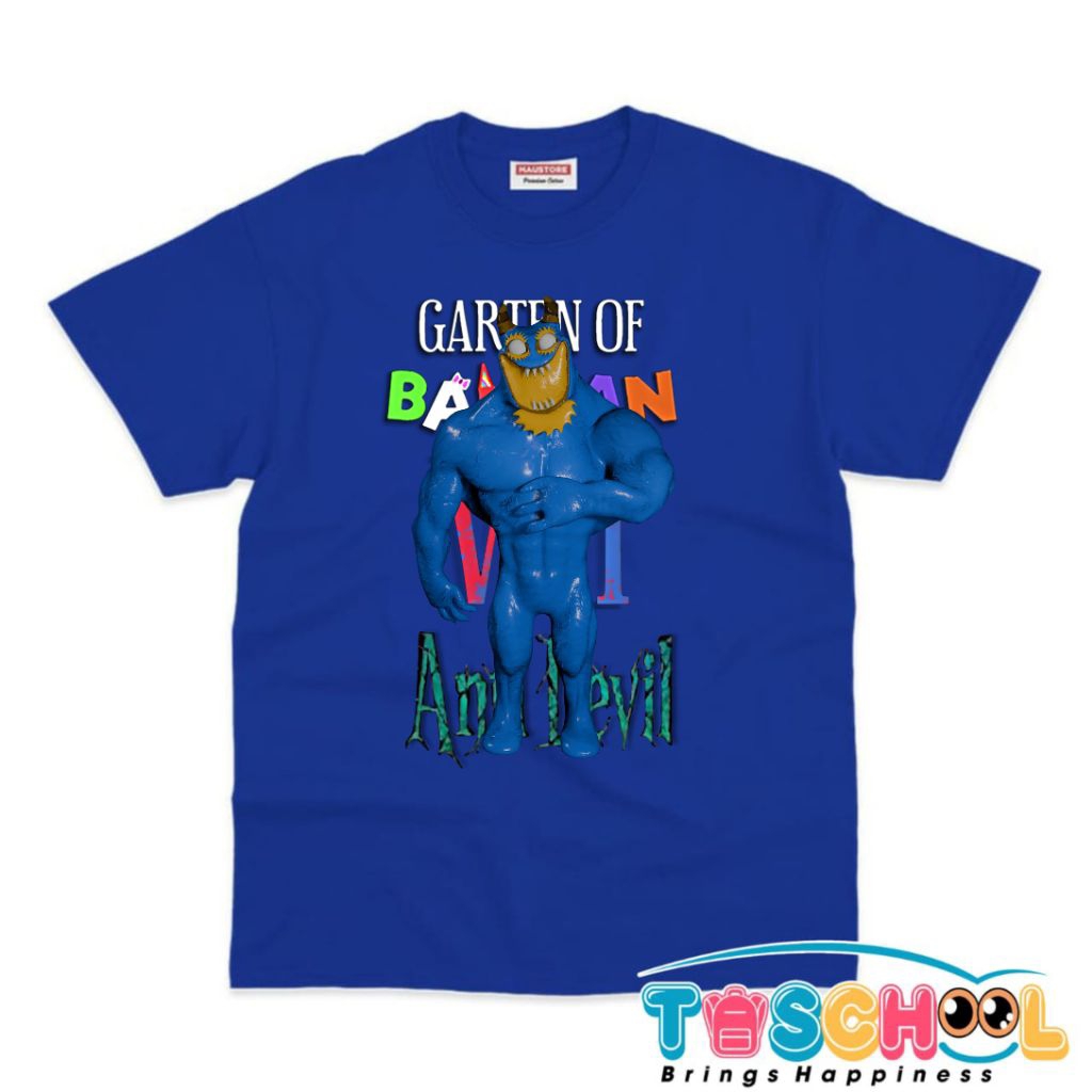 BAJU ANAK KAOS ANAK GARTEN OF BANBAN 8 BANBAN FLUMBO