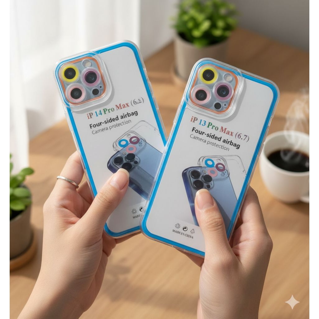 Softcase Casing SAMSUNG A02S/A03S/M02S BENING Trasparan Pelindung belakang HP+Camera