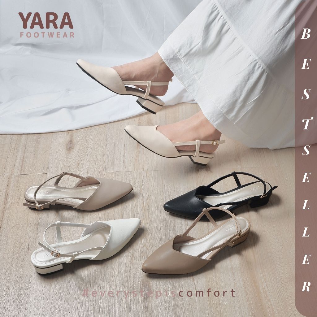 MILLIE  - Yara Footwear Sepatu Wanita Heels 3cm