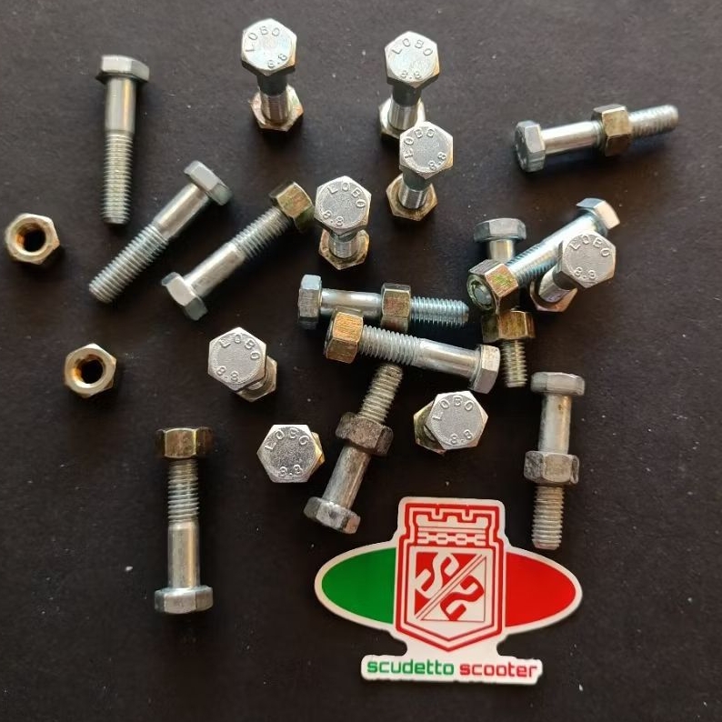 baut kickstater selahan vespa lobo ori nos satuan