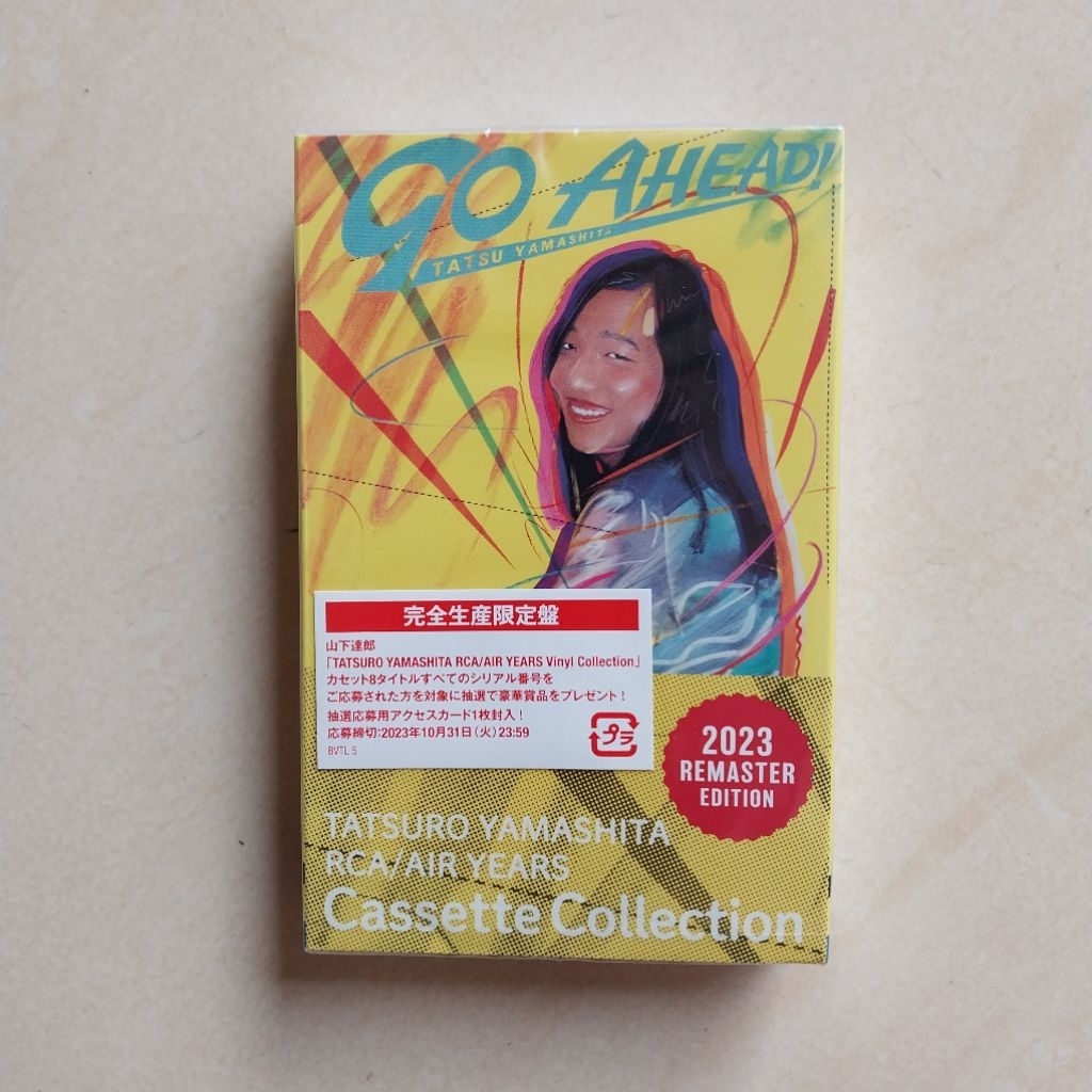 KASET TATSURO YAMASHITA ALBUM GO AHEAD ( IMPORT )