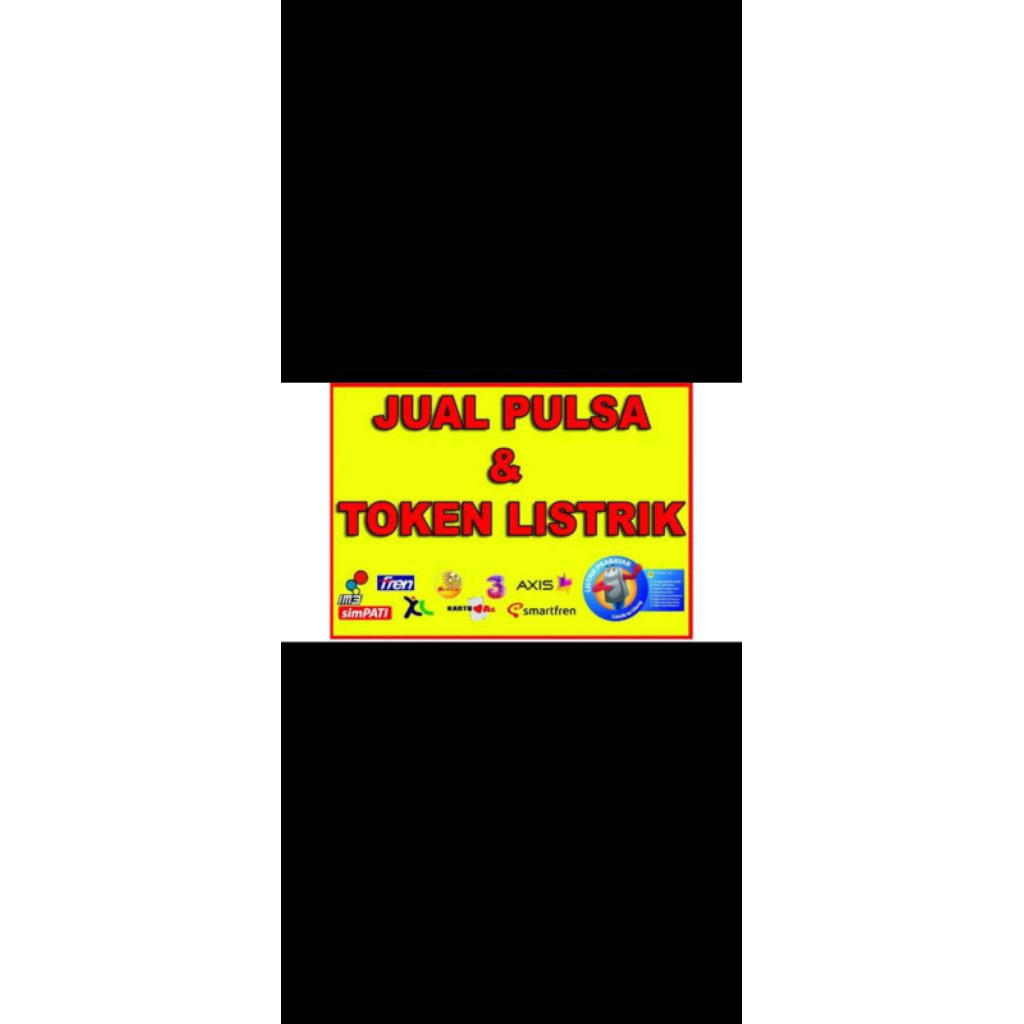 Jual Pulsa All Operator Dan Token Listrik