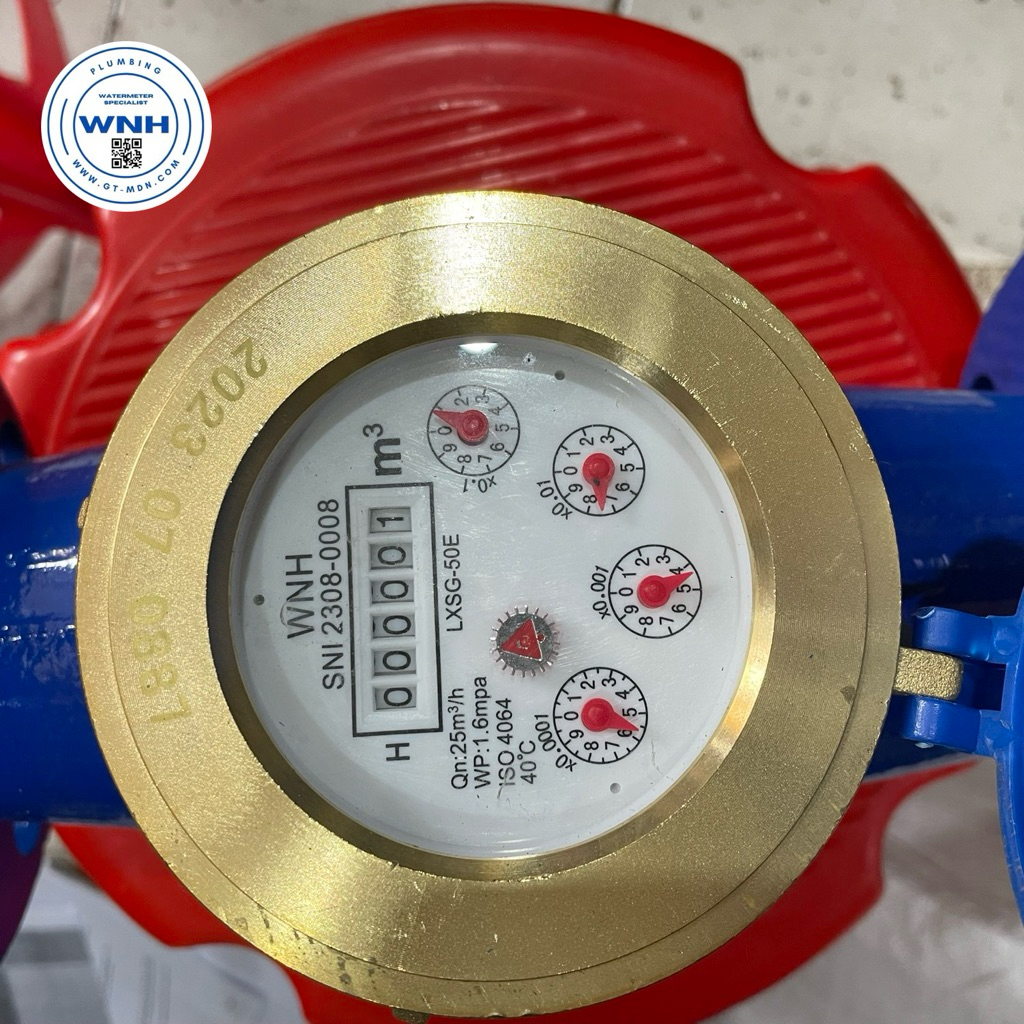 Meteran Air 2 Inch WNH