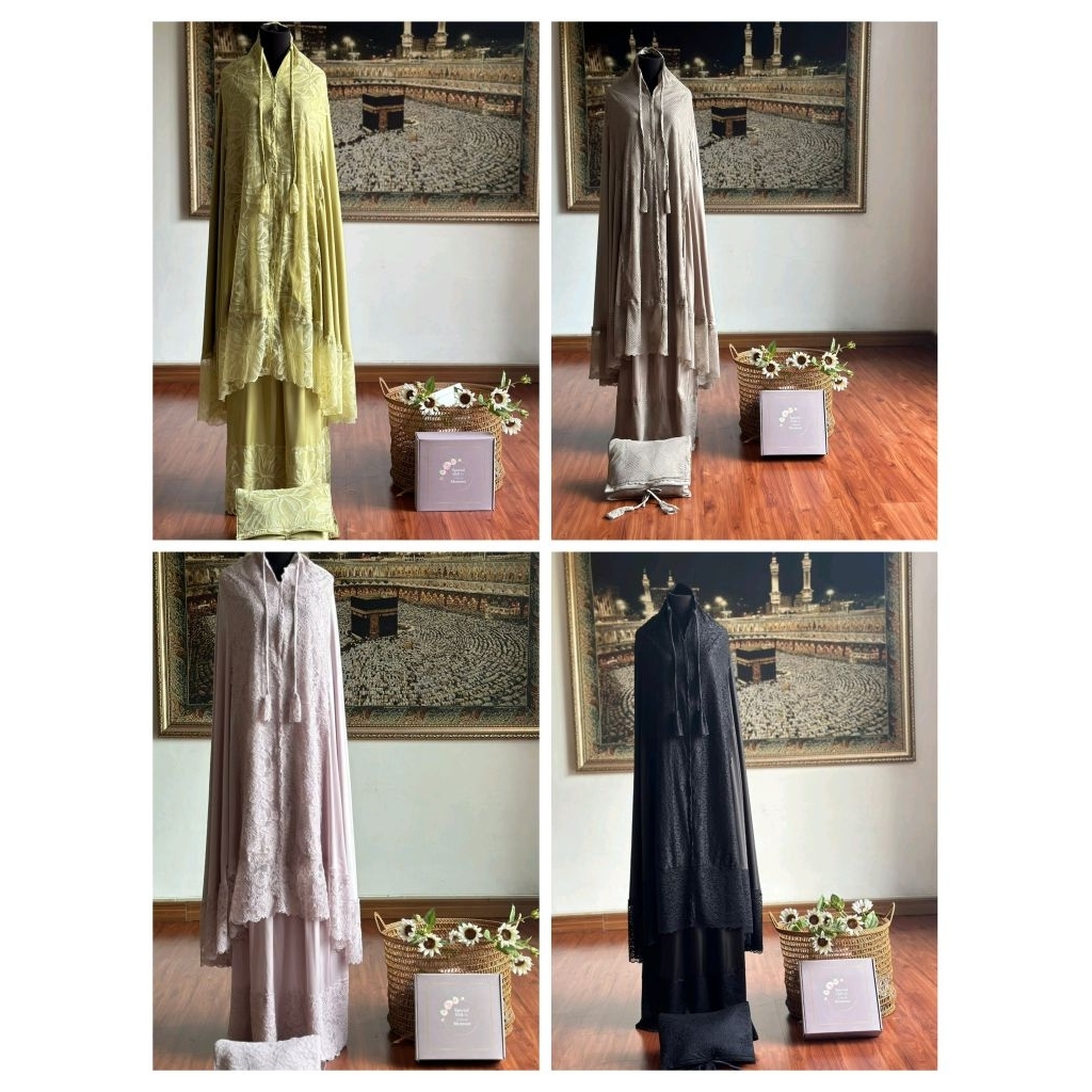 mukena Zara silk original mukena hantaran premium mukena mewah mukena original silk