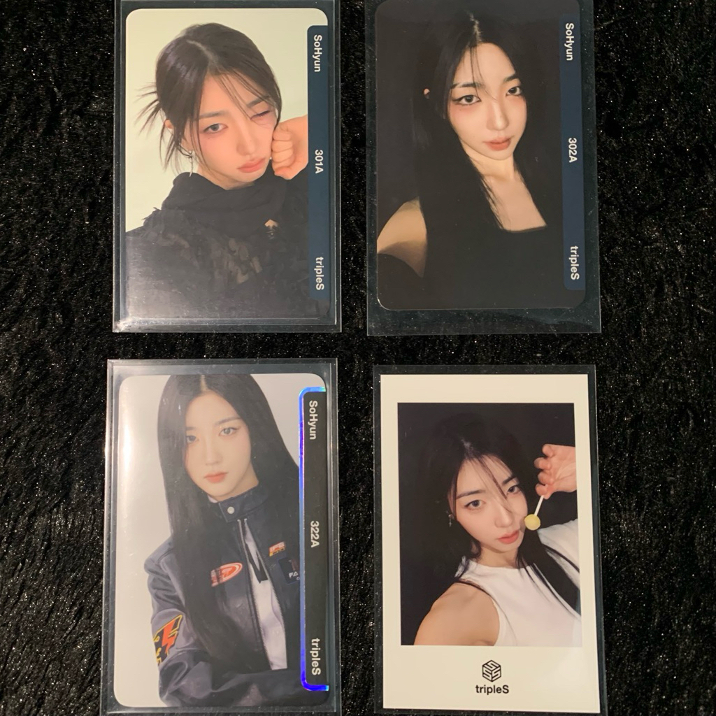 Photocard Official SOHYUN tripleS NO QR