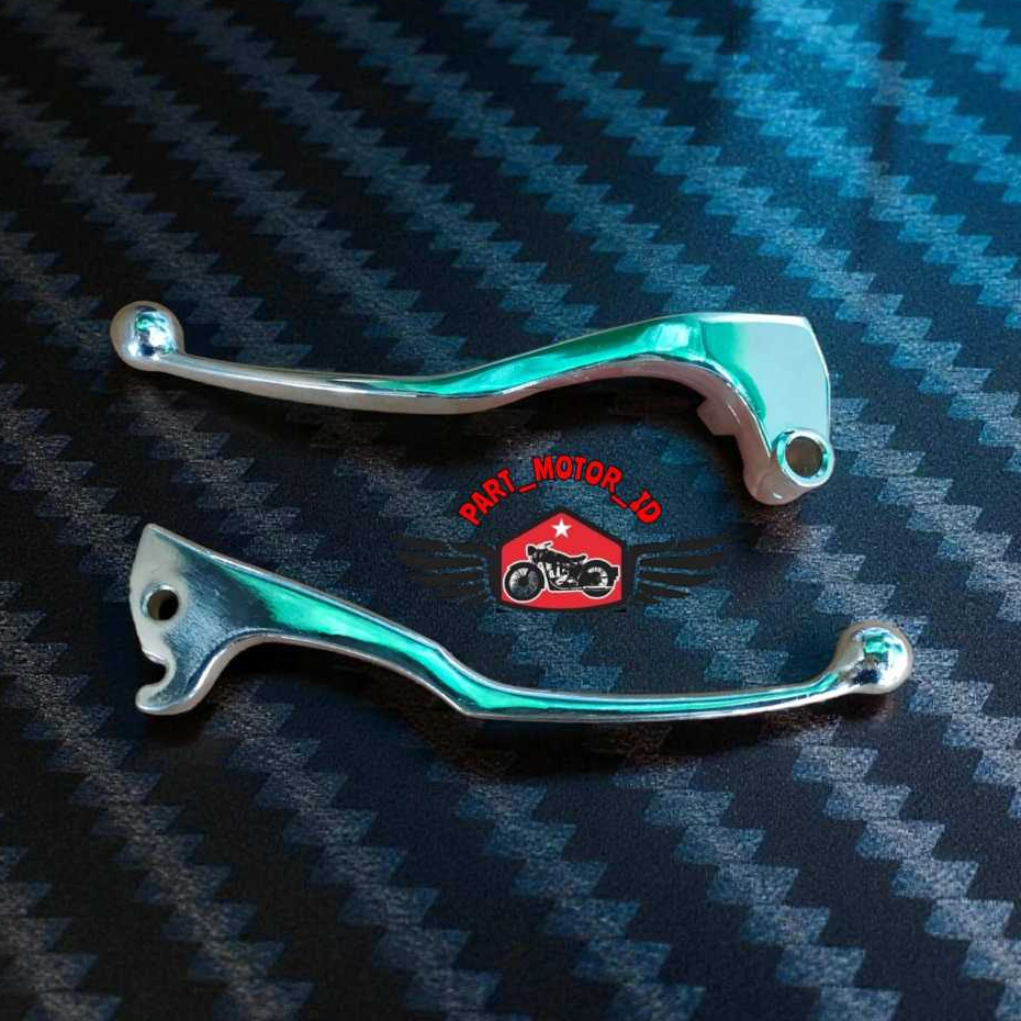 Handle Rem Vixion Crome CNC Yamaha Vixion - Handle Rem Depan Belakang Crome Buat Motor Vixion