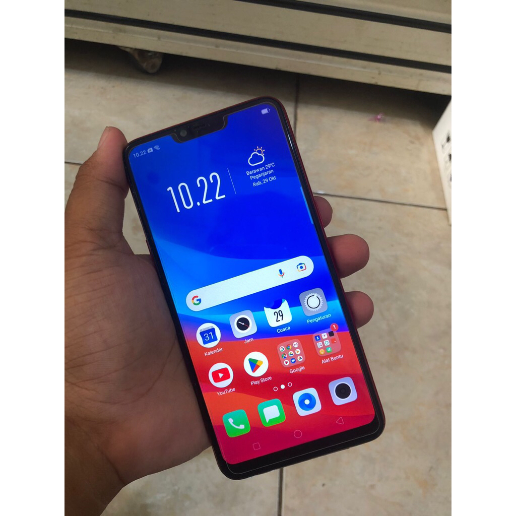 Oppo A3S ram 3/32 handphone second normal berkualitas siap pake mulus original