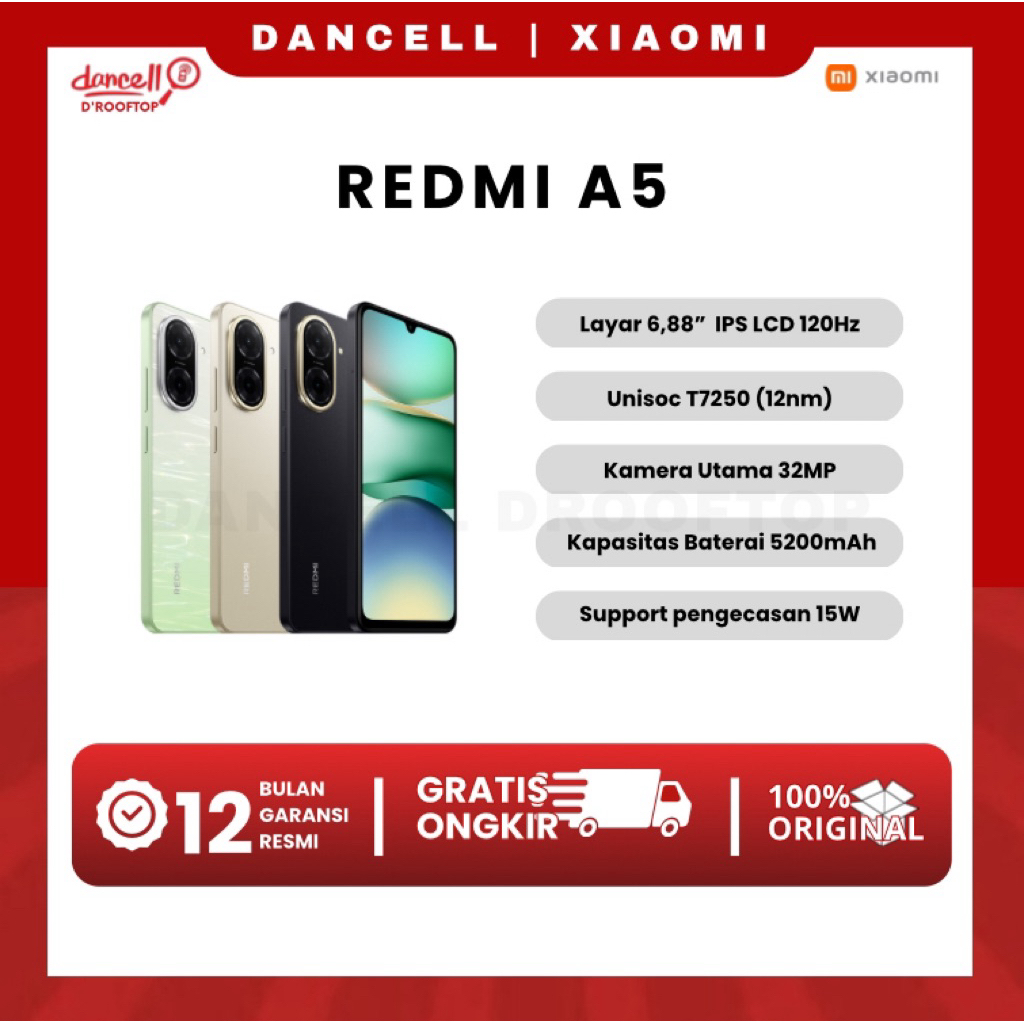 Redmi A5 Ram 4/128GB