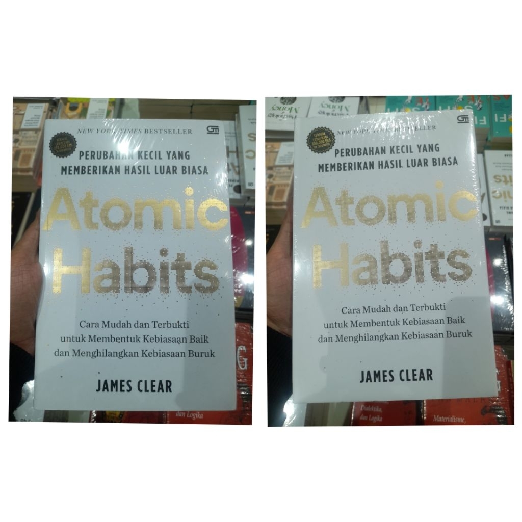 James ClearAtomic Habits: Perubahan Kecil yang Memberikan Hasil Luar Biasa Edisi Hardcover & softcov