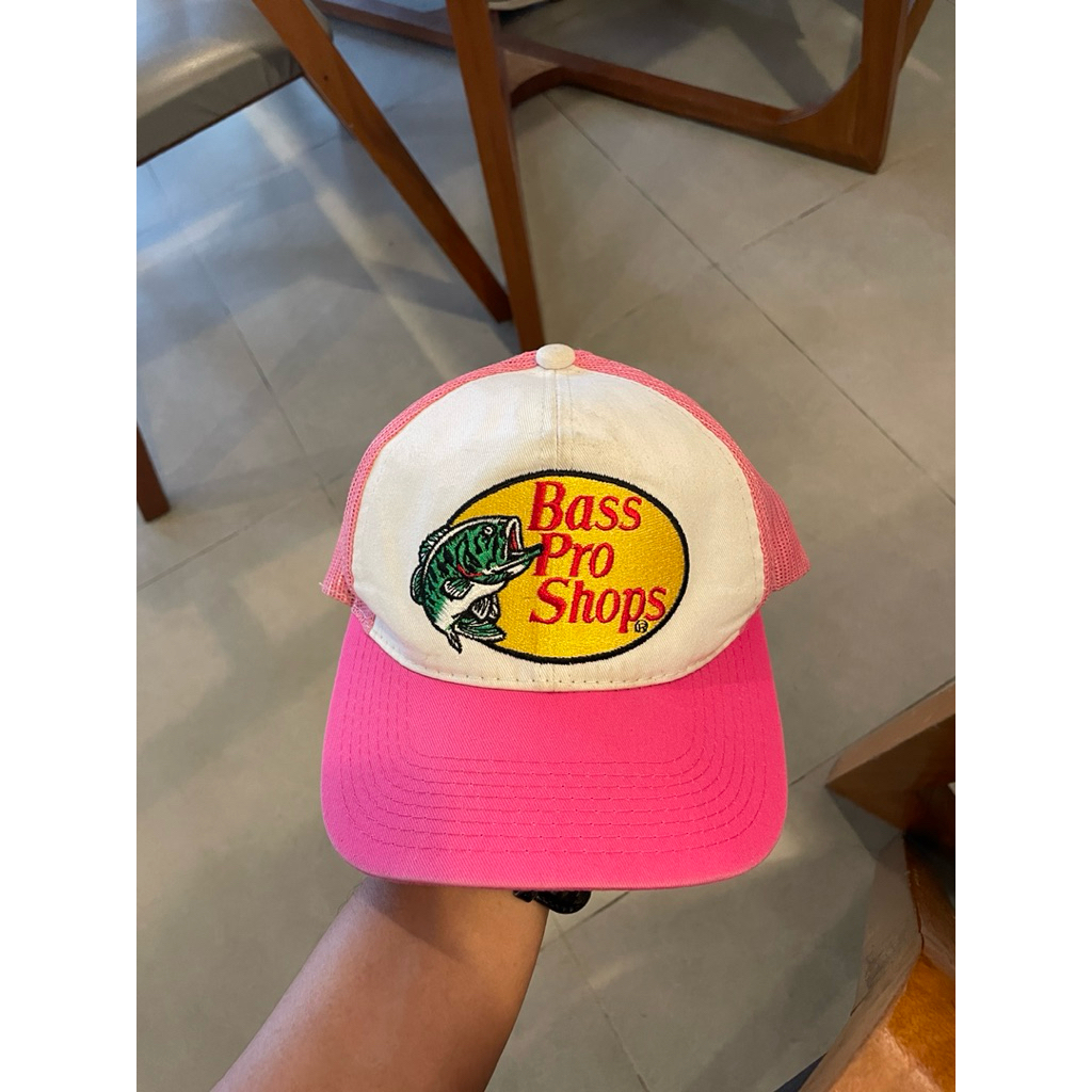 Bass pro shop hat pink