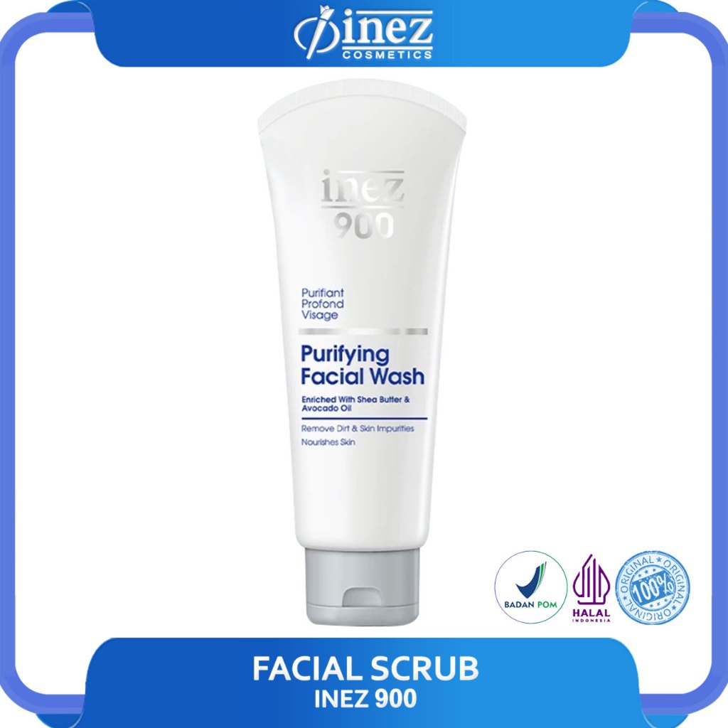 INEZ Purifying Facial Wash Pembersih Wajah Inez 900