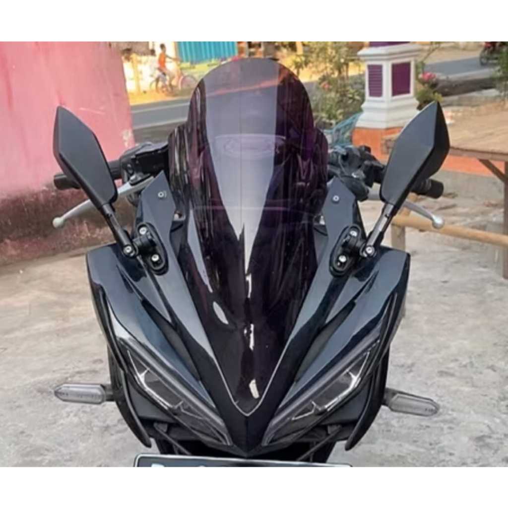 Spion Tomok V2 Full Cnc Plus Dudukan Breket Fearing Universal Semua Motor Nmax Pcx Lexi Vario Beat R