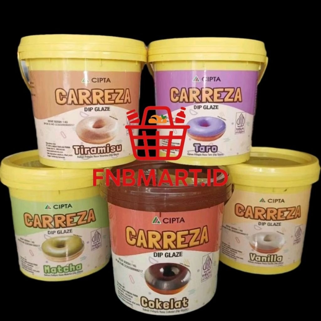 CARREZA DIP GLAZE / SELAI TOPING DONAT 1KG
