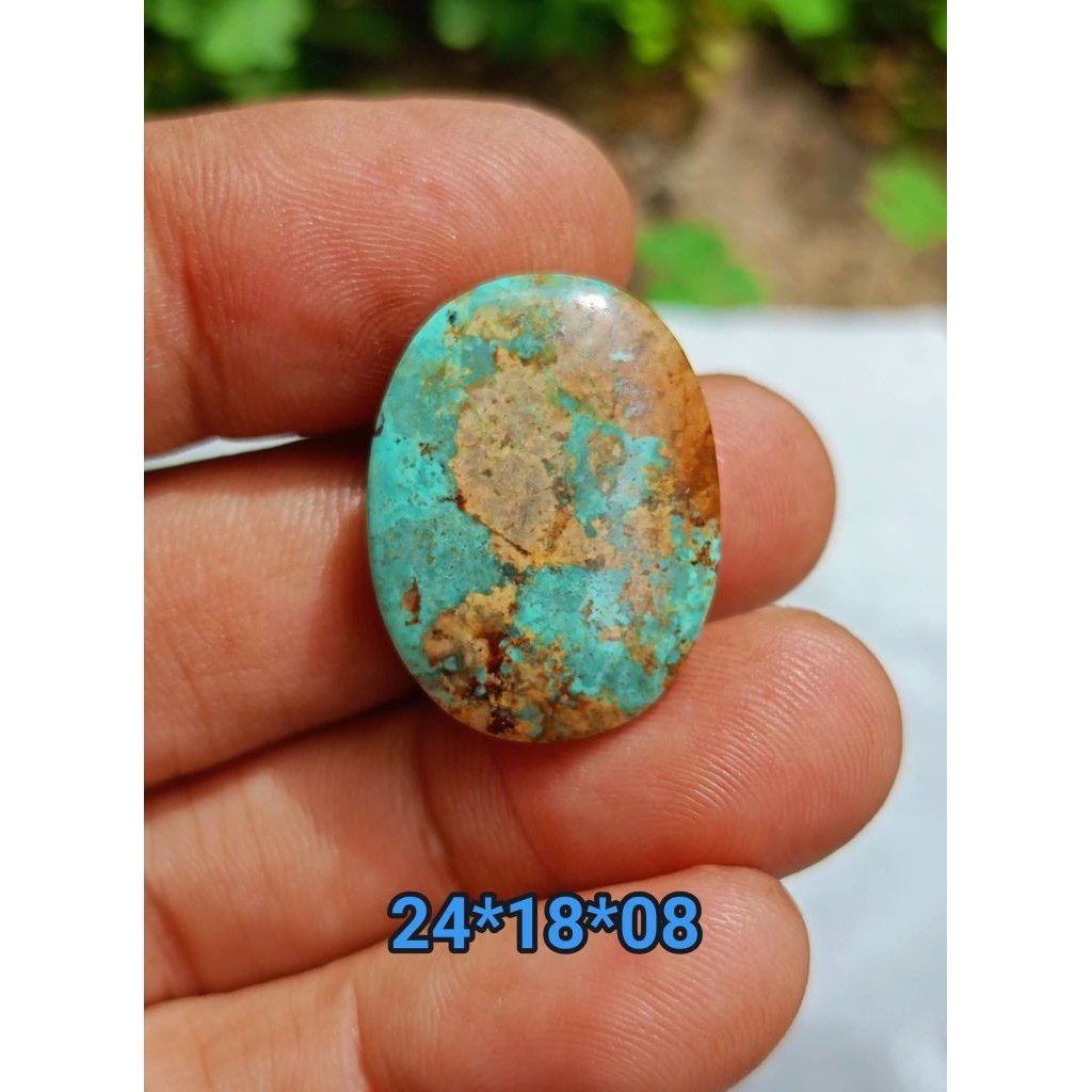 BATU PIRUS PERSIA BLUE TOSCA URAT EMAS TOP HQ