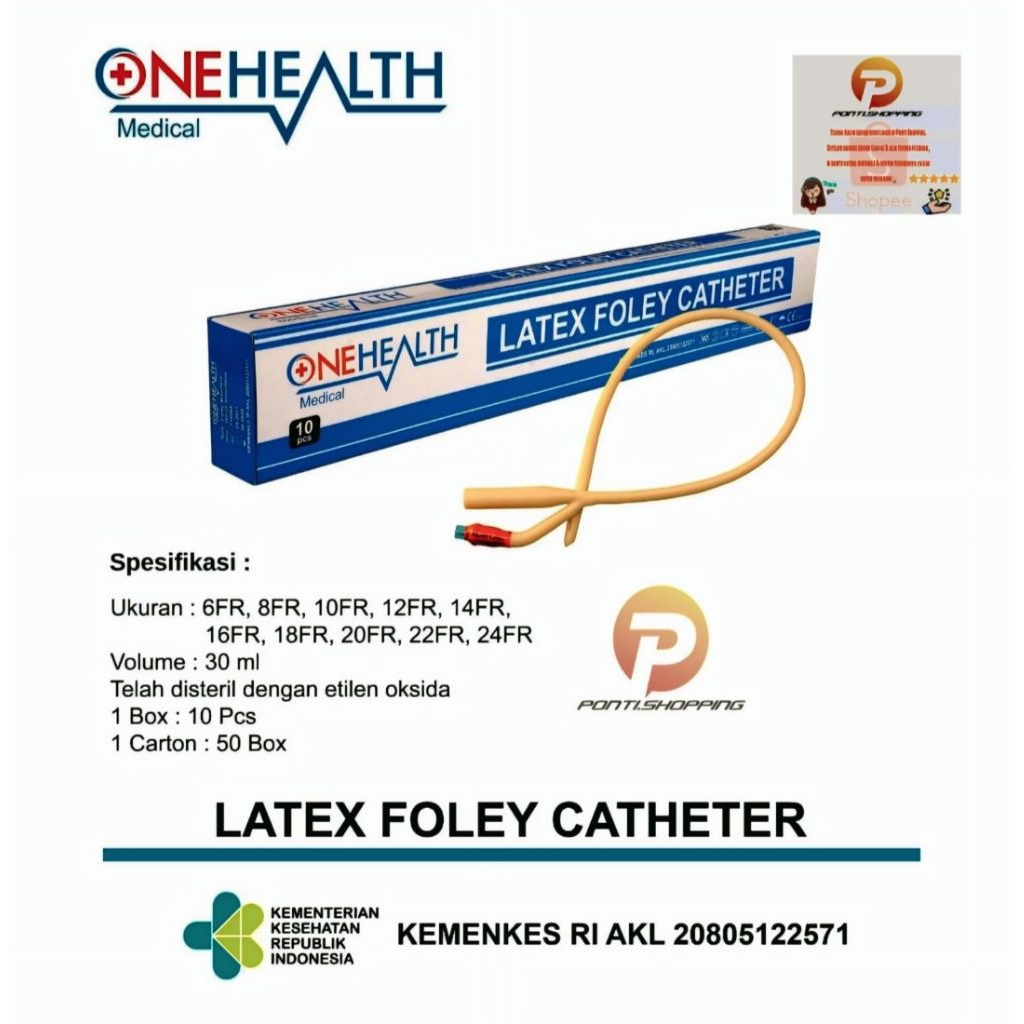 FOLEY CATHETER ONEHEALTH/SELANG CATHETER