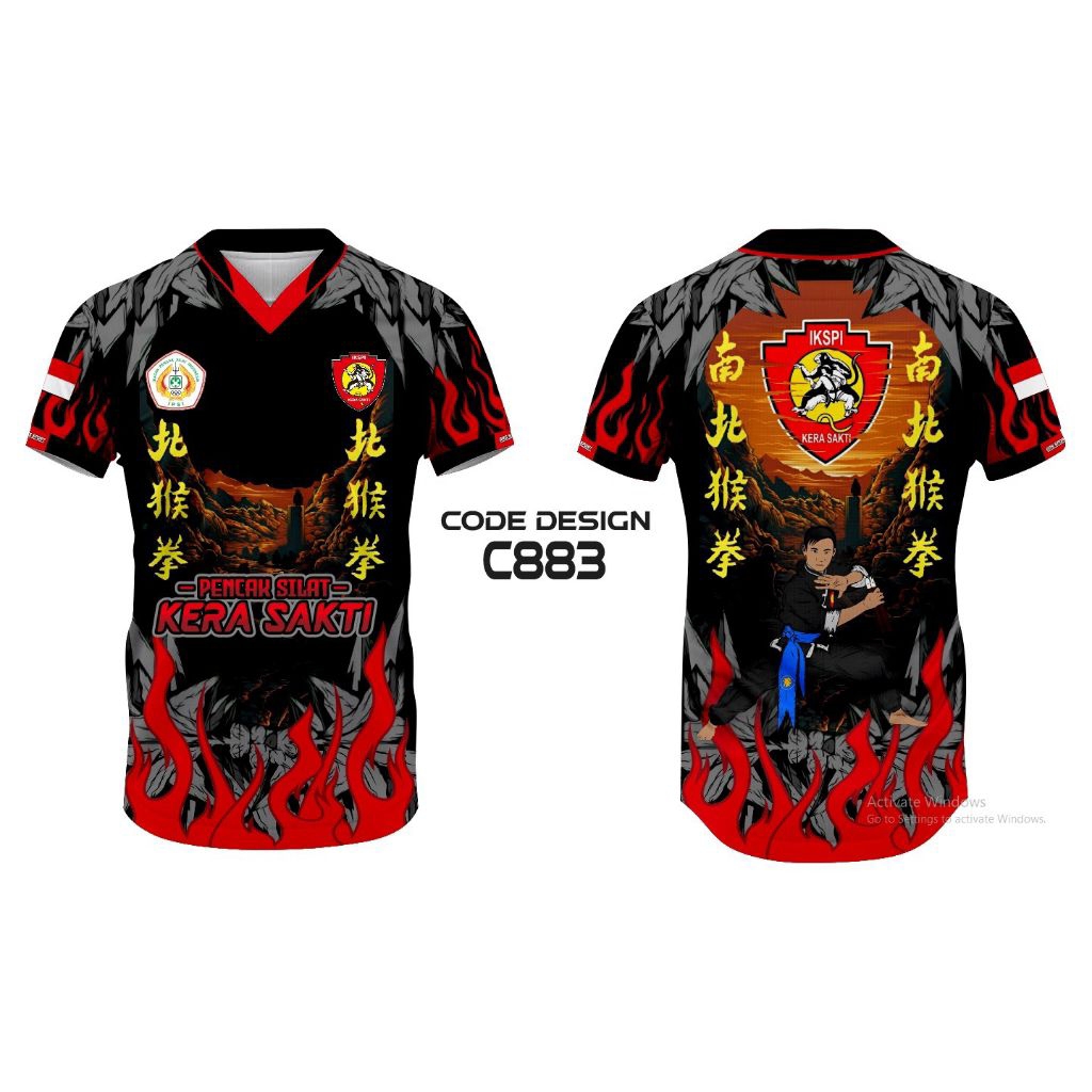 KAOS JERSEY IKSPI FREE CUSTOM FULL PRINTING KUALITAS PREMIUM