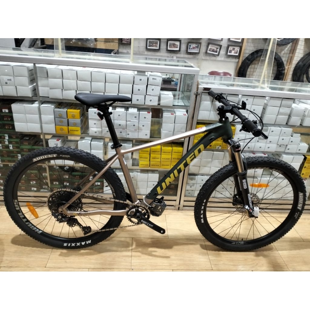 Sepeda MTB United Clovis 6.10 Shimano Deore M6100 1x12 Speed Shadow Plus