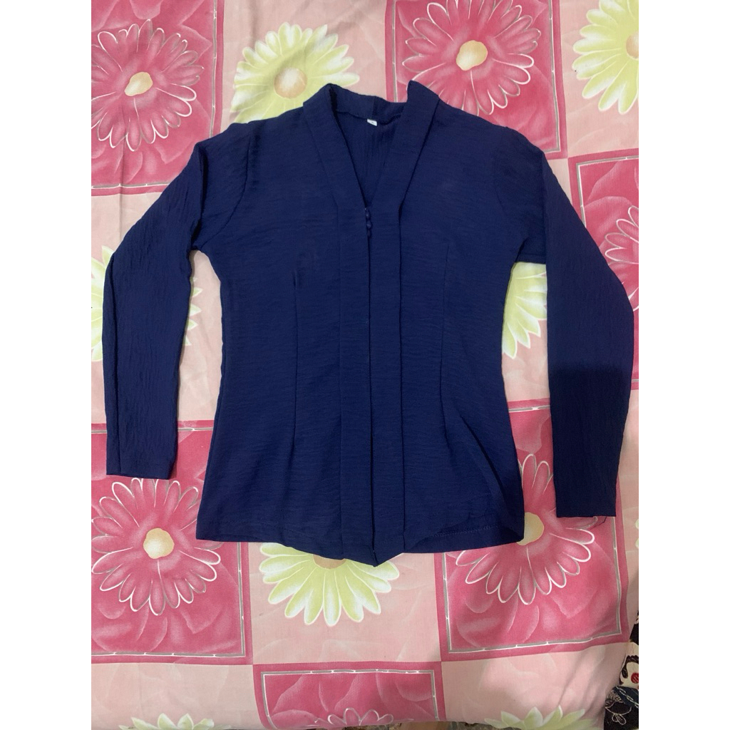 preloved kebaya navy