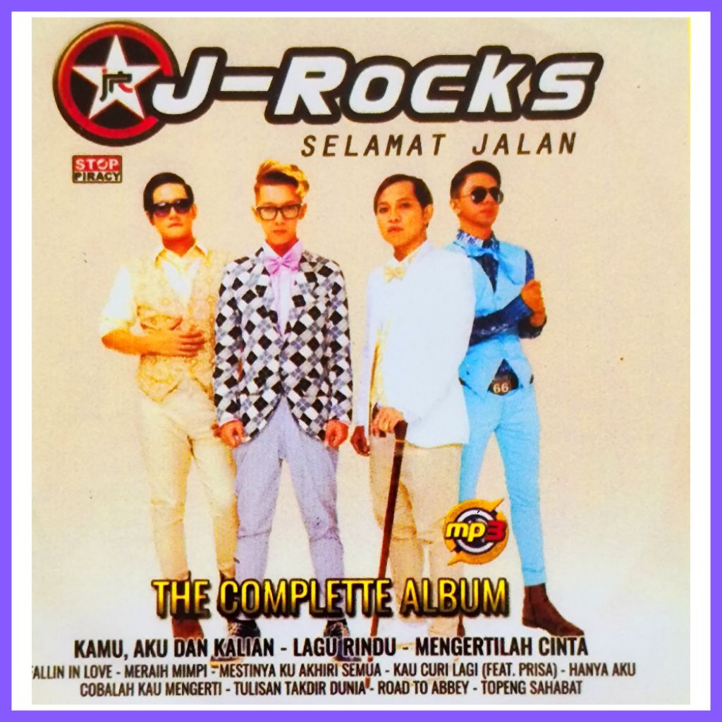 Kaset MP3 Audio Lagu Pop Indo J-Rocks - /Rif - Netral Album Pilihan Terbaik