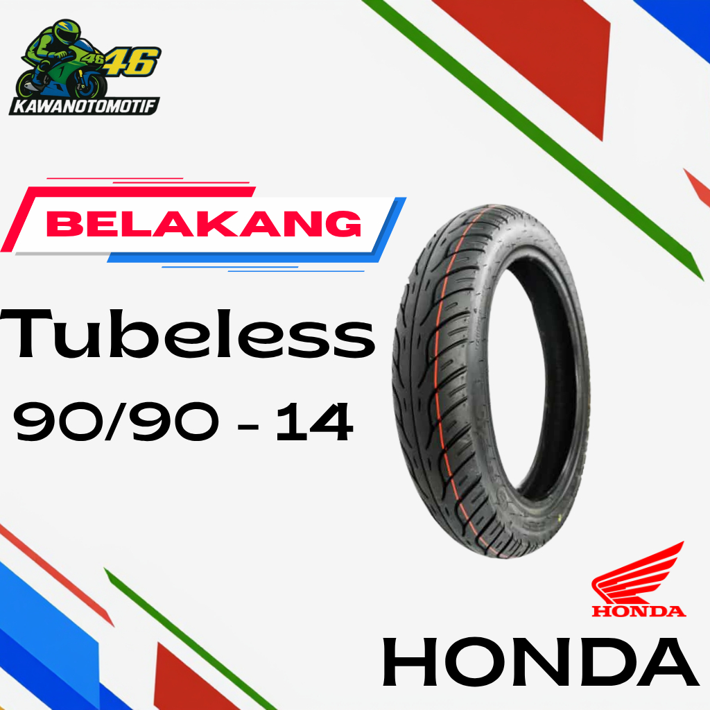 Ban Tubeless Federal Honda AHM Tubeless (90/90 - 14) (80/90 -14) tubeless