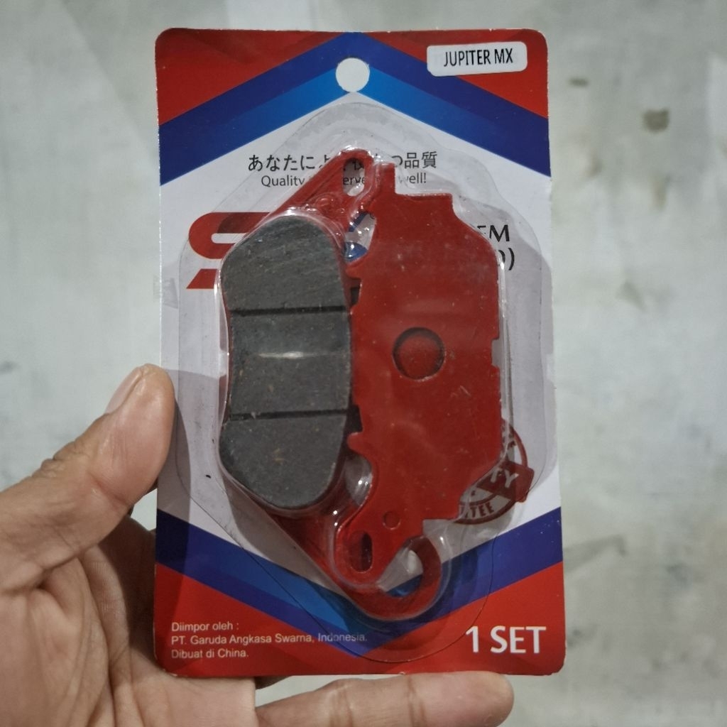 Dispad / Kampas Rem Cakram VIXION/JUPITER MX/MIO Smile/MIO J/BYSON dll kampas rem SS