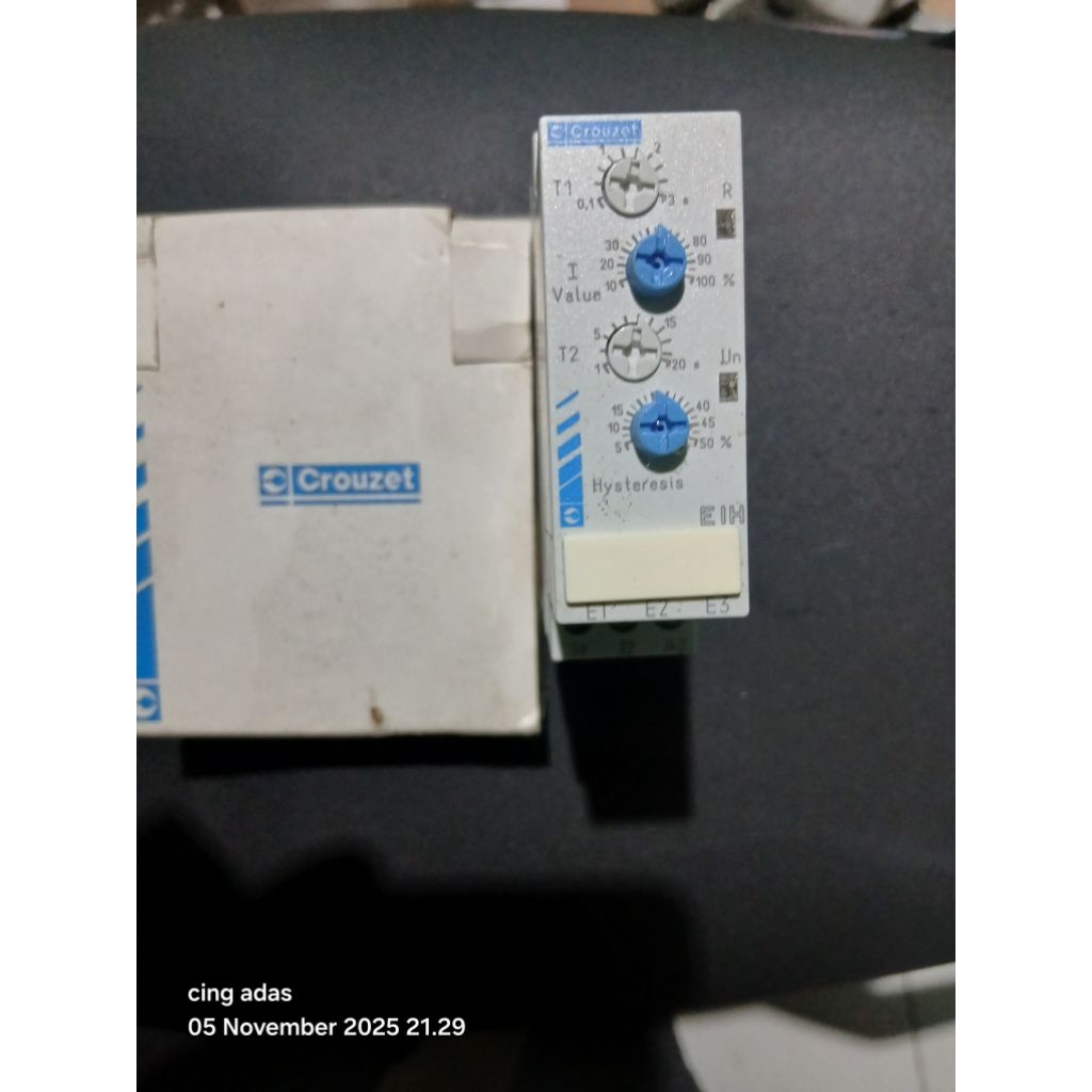 crouzet current monitoring relay