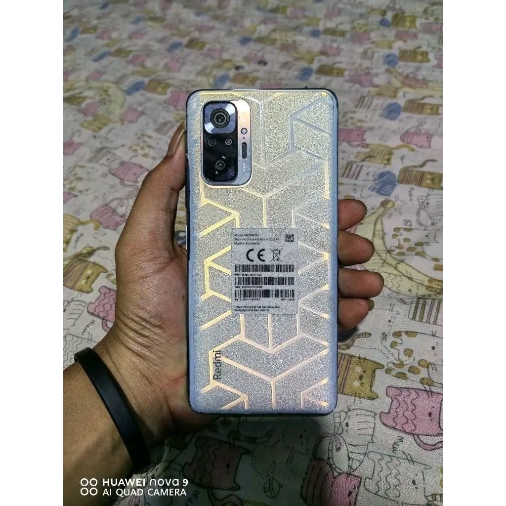 Redmi Note 10 Pro Ram 8/128 GB second semua fungsi normal
