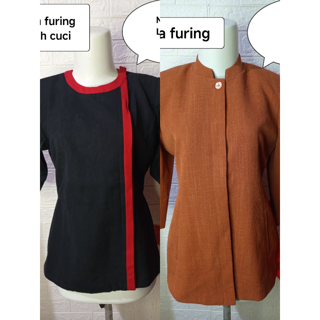 preloved blazer lengan pendek