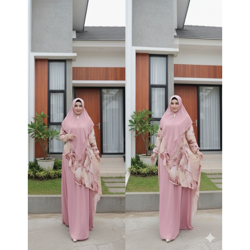 gamis azizah syari By gallery maryam