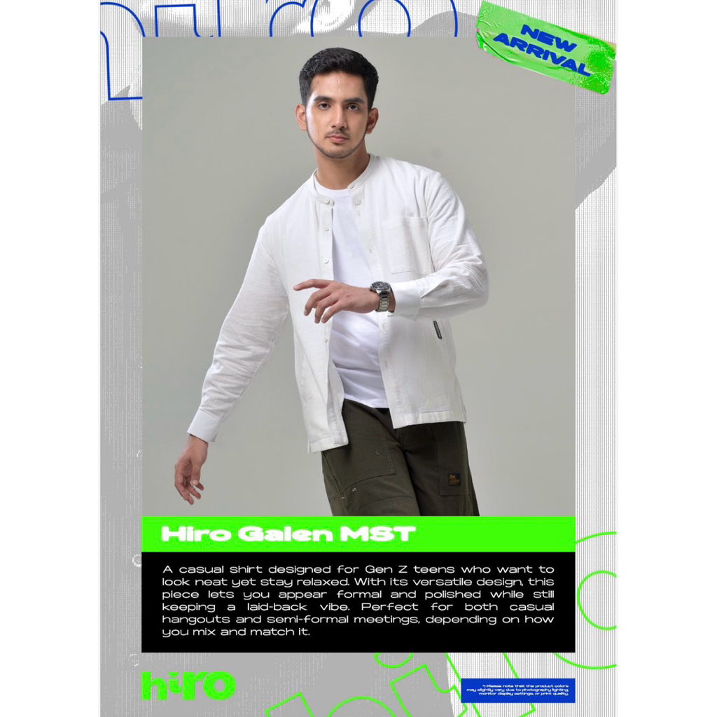 RABBANI ORIGINAL - baju koko KEMKO HIRO GALEN MST PUTIH