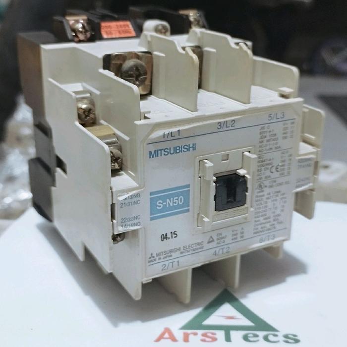 Kontaktor Mitsubishi S-N50 SN50 Coil 220Volt Bekas Original