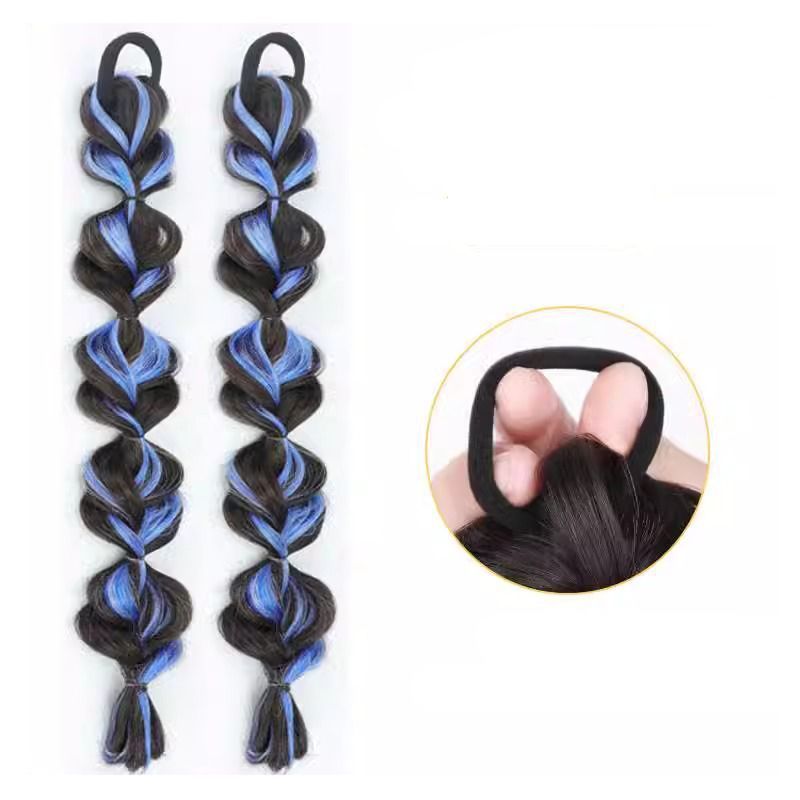 Rambut Kepang Palsu Trends Rambut Palsu Wanita Kepang Rambut Palsu Kepang Panjang Wig Kepang Rambut