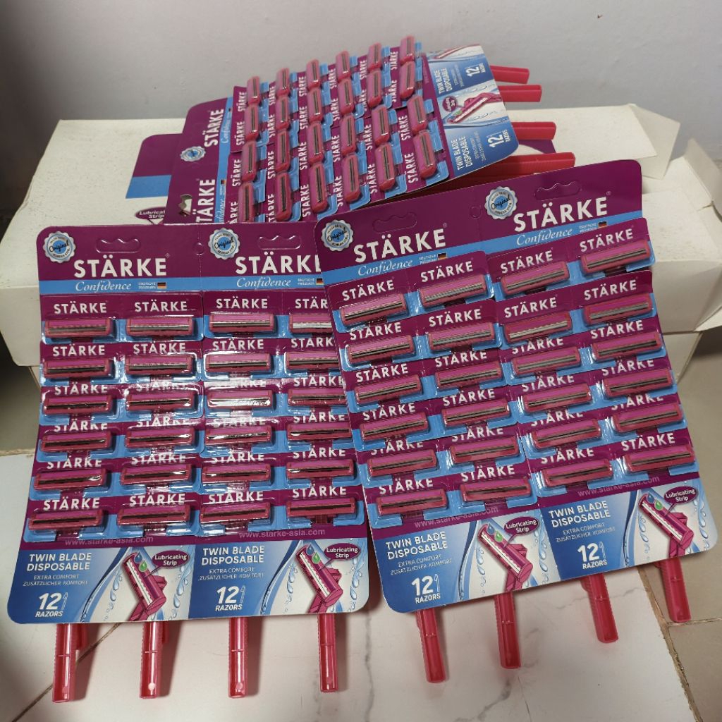 Starke Confidence -Silet cukur Isi @24 renceng