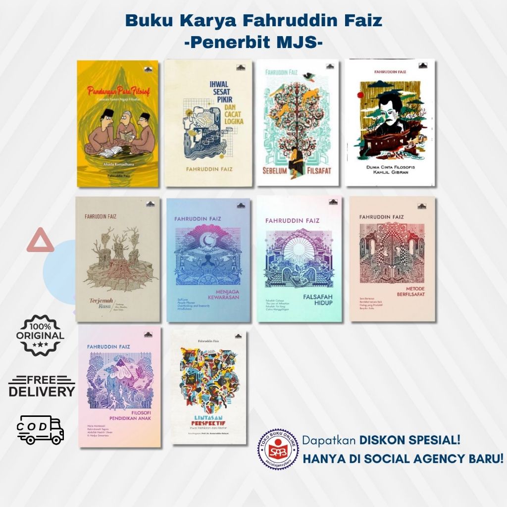 Buku Buku Karya Fahruddin Faiz - Penerbit MJS - Sebelum Filsafat - Ihwal Sesat Pikir