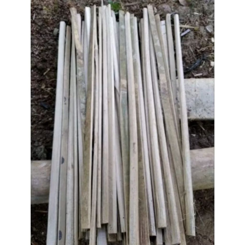 bambu bilah ajir tanaman 25cm- 150cm/ turus penyangga tanaman rambat