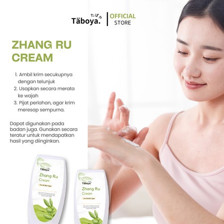 Taboya - Zhang Ru Cream - Penghilang bekas luka koreng alami - All Taboya Cream