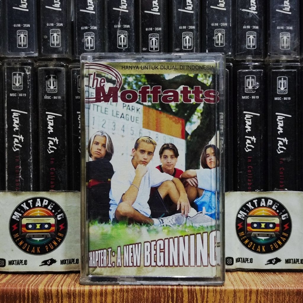 Kaset - The Moffatts - Chapter 1 - A New Beginning - Radio Tape - Kaset Pita - Radio - Pemutar Kaset