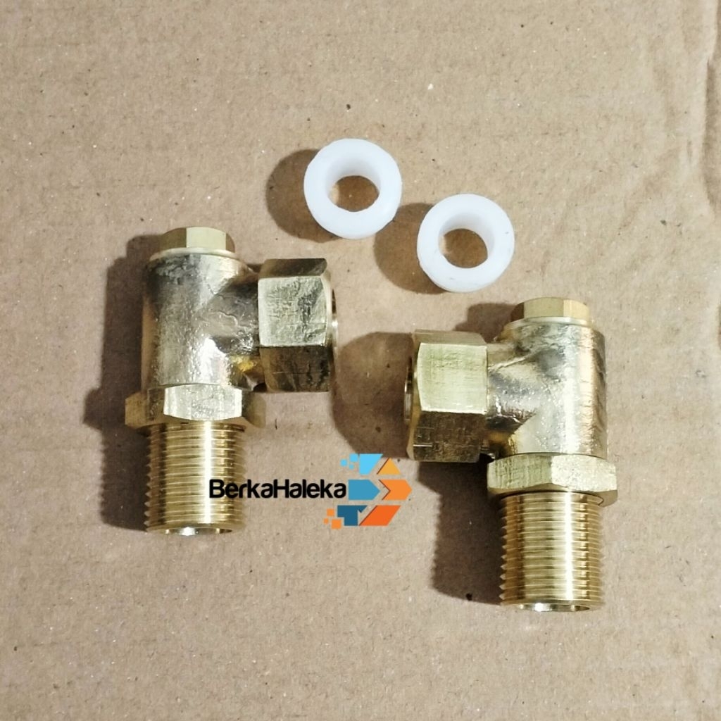 Sepasang LKaca dan Karet Kran Kaca Kedudukan Pipa Kaca Tabung Boiler Setrika Uap Nepel L Kaca/Pengam