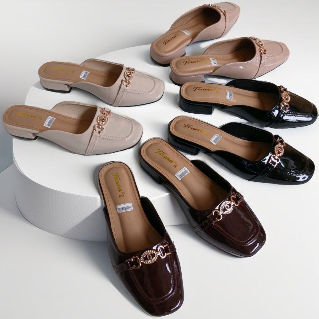 spatu sandal heels wanita premiim tinggi.hak.3cm.AT/01.pesona store