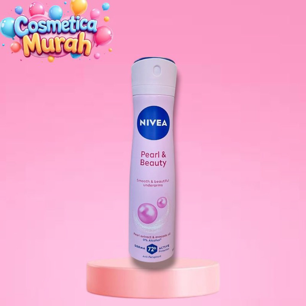 ii.iz} NIVEA deodorant spray anti perspirant 150 ml pearl and beauty smooth