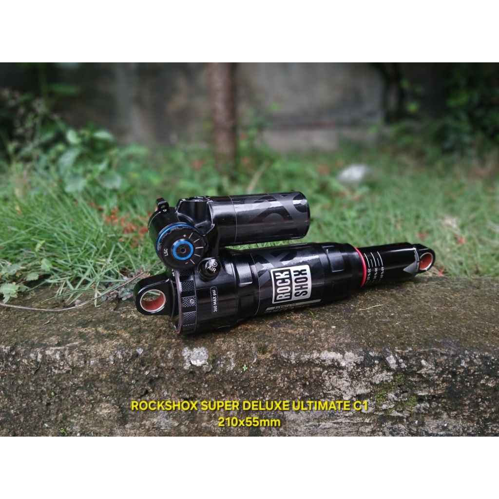 rear shock rockshox super deluxe ultimate C1 RC2T etoe 210 210x55mm tag fox ohlins marzocchi